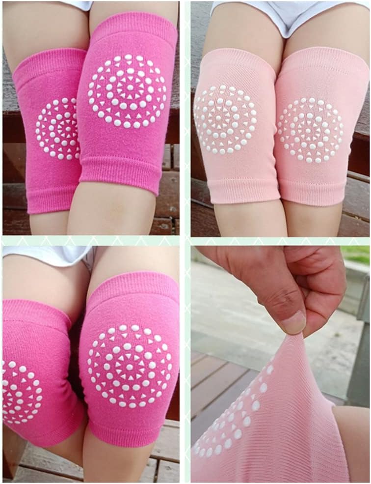 Toptim Toddler Knee Pads Unisex Baby Anti-Slip Stretch Kneepads for Crawling Non-constricting Legs 6-36M - Image 3